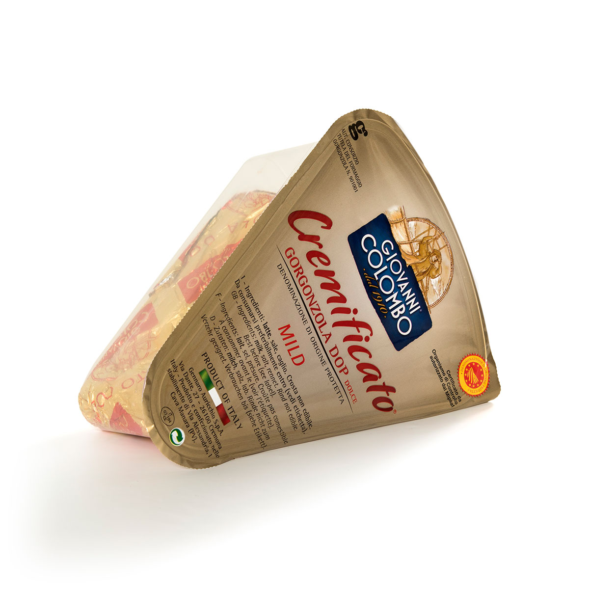 Queijo Gorgonzola Dolce DOP - emb. 200 gr - Arrigoni